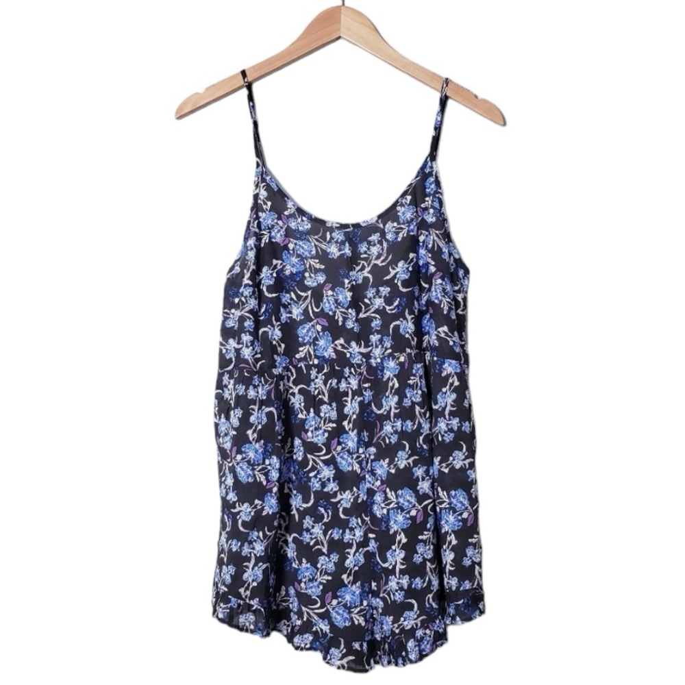 Free People Floral Romper Size L - Picture 4 of 10